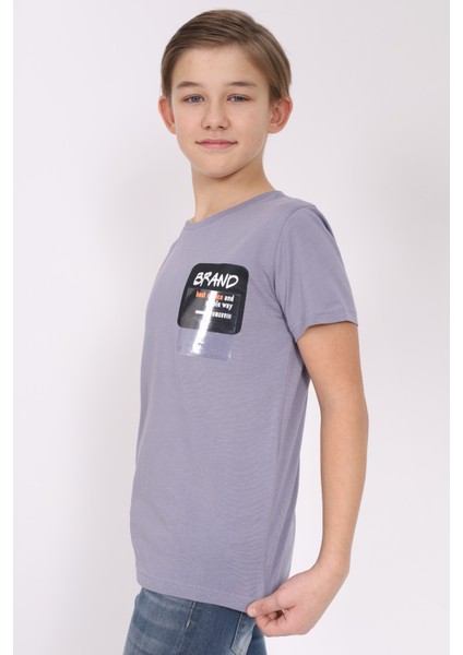 Erkek Çocuk Baskılı Tişört