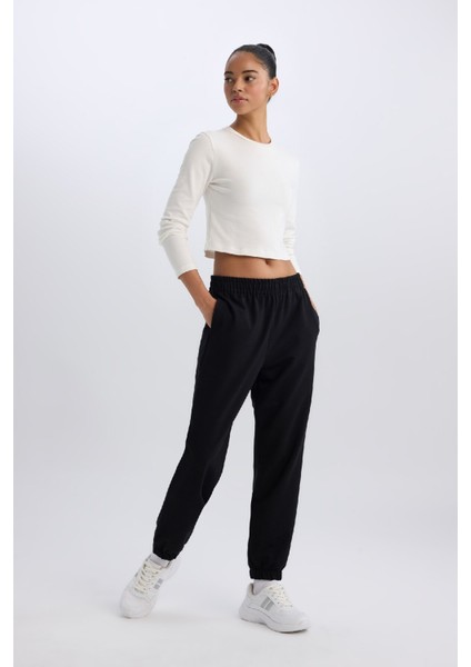 Fit Standart Fit Cepli Jogger Paça Uzun Eşofman Altı D7124AX25SP