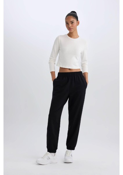 Fit Standart Fit Cepli Jogger Paça Uzun Eşofman Altı D7124AX25SP