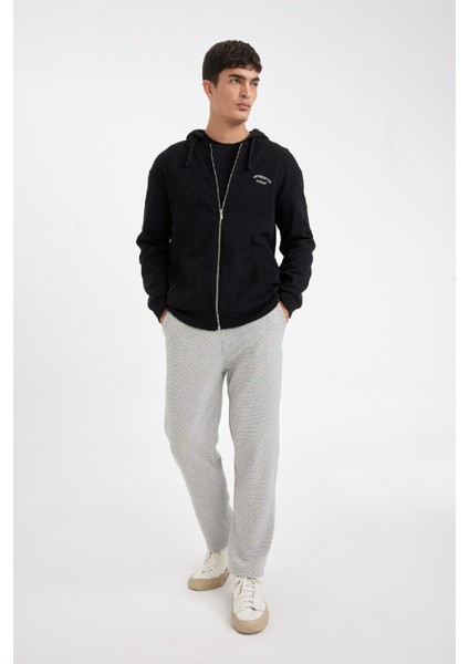 Eşofman Altı Slim Fit Dar Kesim Beli Bağcıklı Cepli Düz Paça D6092AX24AU