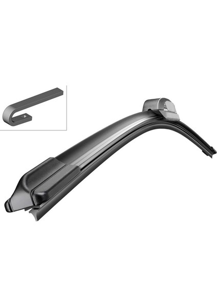 Silecek Süpürgesi Muz Tip 600MM Universal Kancali Tekli Retrofit 11