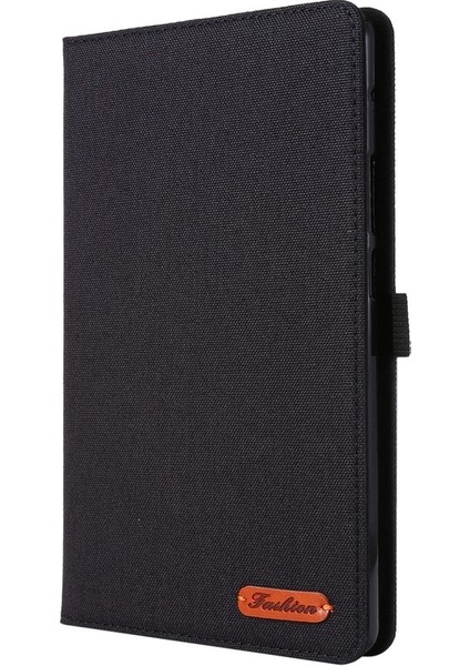 Huawei Matepad T 8 Kumaş + Tpu Düz Koruyucu Kılıf Siyah (Yurt Dışından)