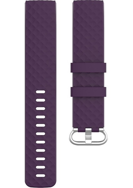 Fit Charge 4 / Charge 3 / Charge 3 Se Için Saat Kordonu, Boyut: S Koyu Mor (Yurt Dışından)