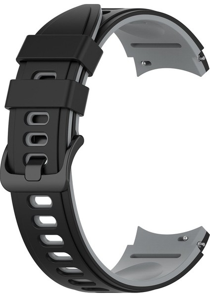 Silikon Kayış Samsung Galaxy Watch4 Için Clic 42MM / 46MM Samsung Galaxy Watch4 Clic Için 42MM / 46MM Beyaz Gök Mavisi (Yurt Dışından)