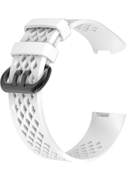 Fıt Charge 3 Beyaz Için Kare Delikli Spor Bilek Kayışı (Yurt Dışından) fırsatları