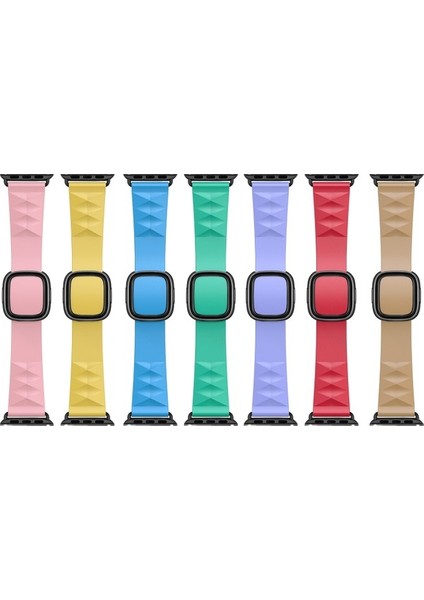 Apple Watch Uyumlu 6 44 mm Stil Için Watch Uyumluband: Siyah Toka Kırmızı (Yurt Dışından) modelleri