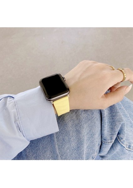 Apple Watch Uyumlu 6 44 mm Stil Için Watch Uyumluband: Siyah Toka Kırmızı (Yurt Dışından) fırsatları