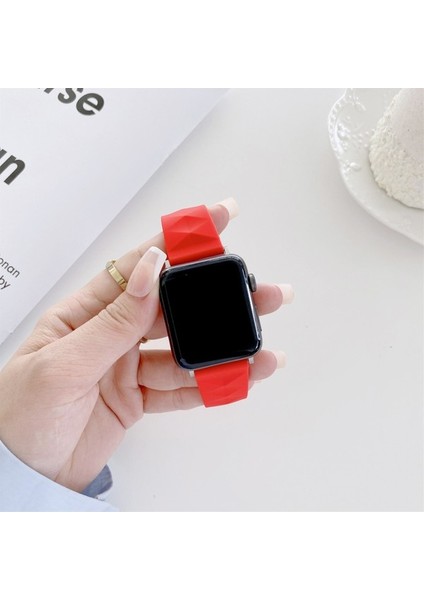 Apple Watch Uyumlu 6 44 mm Stil Için Watch Uyumluband: Siyah Toka Kırmızı (Yurt Dışından) indirimleri