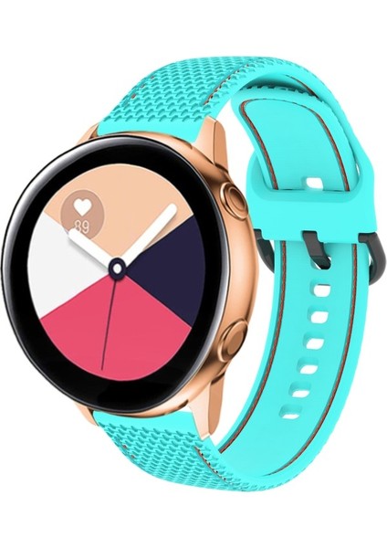 Samsung Galaxy Watch5 40MM/44MM / Watch5 Pro Siyah+Sarı Çizgi Için Watch Band (Yurt Dışından)