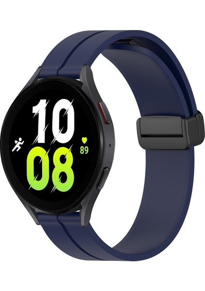 Samsung Galaxy Watch 5 40MM Siyah Için Silikon Watch Band (Yurt Dışından)