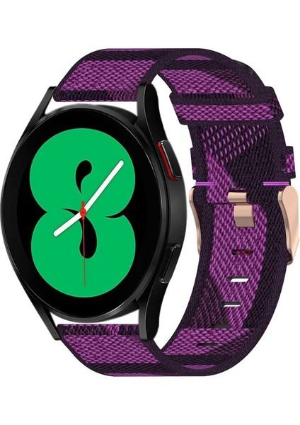Samsung Galaxy Watch 4 44MM Mor Için Naylon Dokuma Watch Band (Yurt Dışından) fiyatları