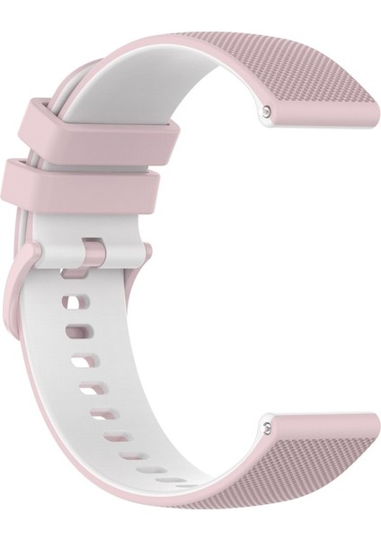 Samsung Galaxy Watch Active2 Için Silikon Watch Band 44MM Pembe+Beyaz (Yurt Dışından) fırsatları
