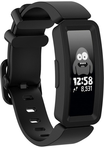 Fit Inspire Hr / Ace 2 Silikon Akıllı Saat Watch Band Mor + Mavi Toka Için (Yurt Dışından)