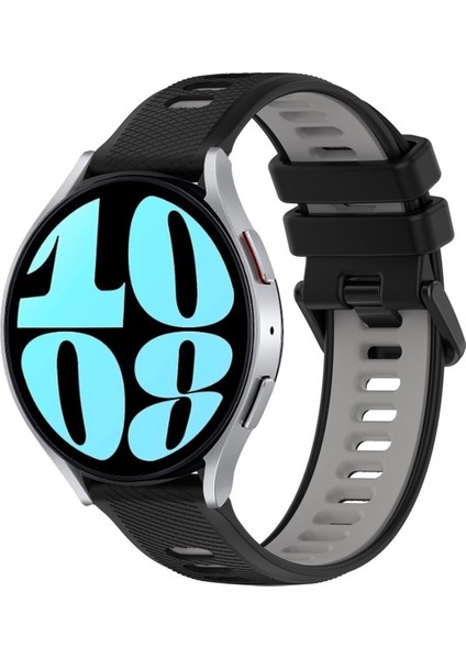 Samsung Galaxy Watch 6 40MM Siyah+Gri Için 20MM Silikon Kayış (Yurt Dışından) fırsatları