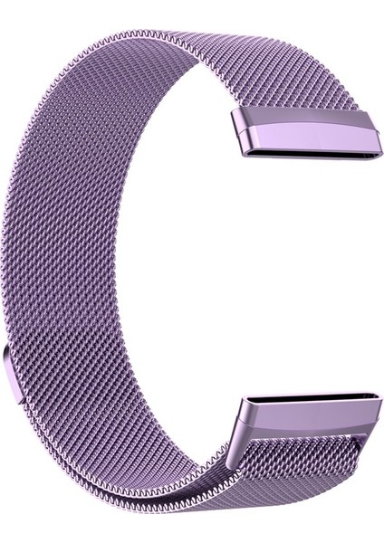 Fit Versa 3 / Fit Sense Manyetik Milano Saat Kordonu Için, Boyut: Büyük Boy Açık Mor (Yurt Dışından) indirimleri