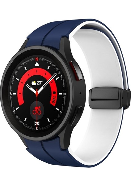 Samsung Galaxy Watch 6/6 Klasik Pembe+Gül Whisper Için Silikon Watch Band (Yurt Dışından)