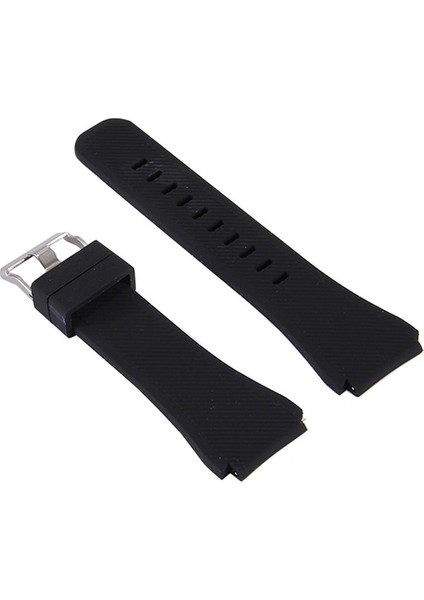 Samsung Gear S3 Clic Silikon Kordonlu Saat Siyah (Yurt Dışından) fırsatları