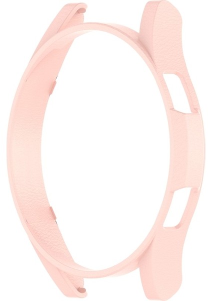 For Samsung Galaxy Watch4 Clic 46MM Half Coverage Hollowed Pc Protective Case Silver (Yurt Dışından)