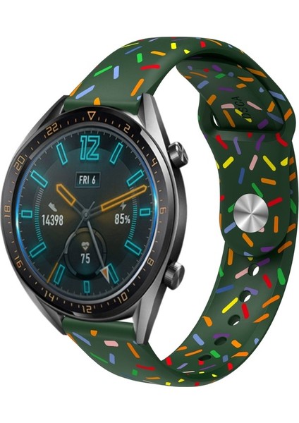Samsung Galaxy Watch 6/6 Klasik Beyaz Için Silikon Watch Band (Yurt Dışından)