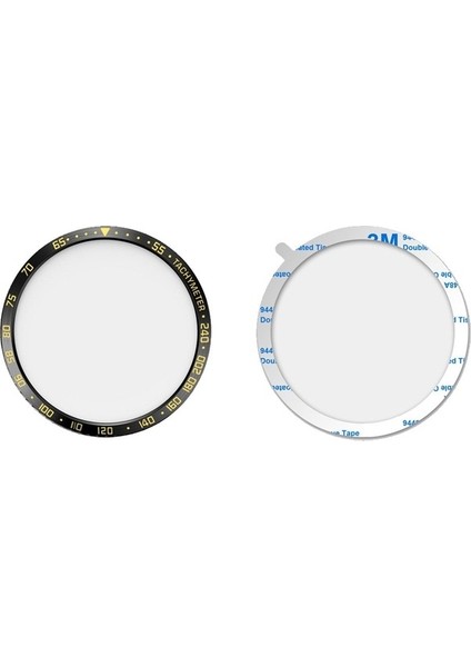 Dial Steel Protective Frame For Galaxy Watch 42MM Black Gold (Yurt Dışından) fiyatları