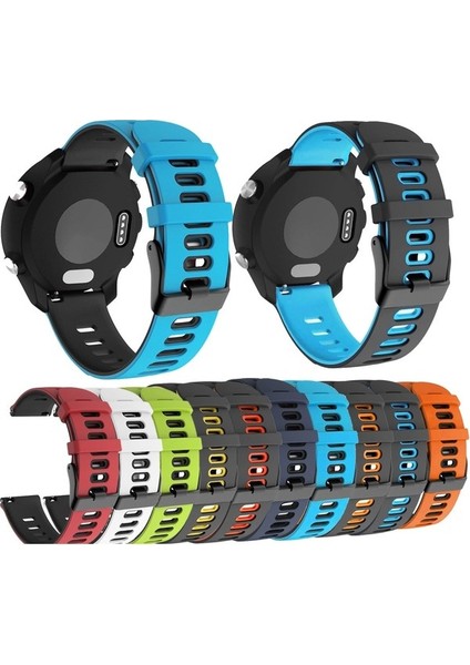 Samsung Galaxy Watch 5 44MM Kırmızı+Siyah Için Silikon Watch Band (Yurt Dışından) modelleri