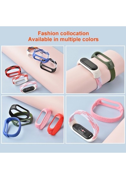 Xiaomi Mi Band Naylon Saat Bandı Için, Boyut: M 160MM Pembe (Yurt Dışından) indirimleri