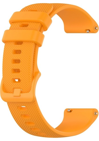 Ticwatch E3 Gri Için Damalı Silikon Askısı (Yurt Dışından)