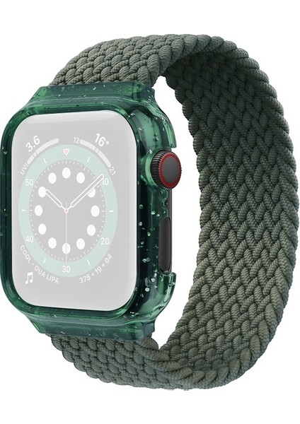 Örgü Kayışı Apple Watch Uyumlu Serisi Için 40 mm / 38 mm 140 mm Soğuk Deniz Mavisi (Yurt Dışından)