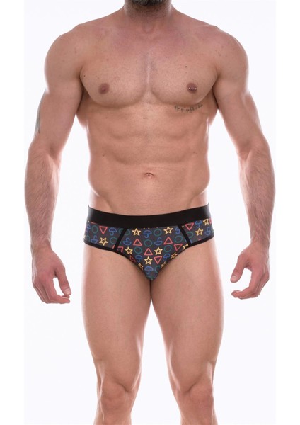 Erkek Desenli Jockstrap Çamaşır