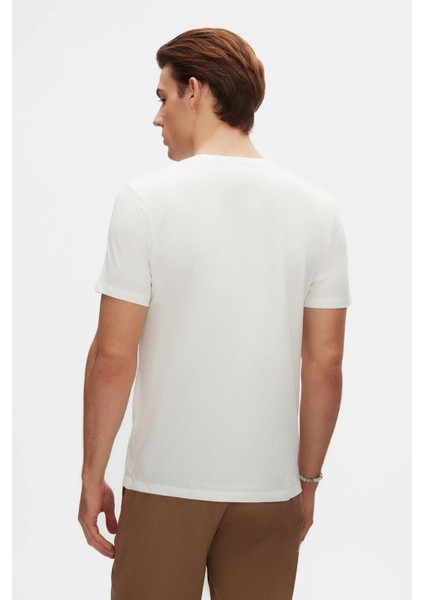 Ds Damat Slim Fit Beyaz 3'lü T-Shirt 4HC14ORTBN533 modelleri