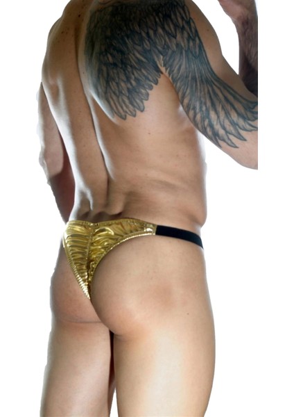 Erkek Arkası Büzgülü Gold Brazillian Slip modelleri