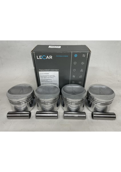 Lada Samara Piston Sekman Lecar Takım Orjinal 82.40 Karbüratörlü Model