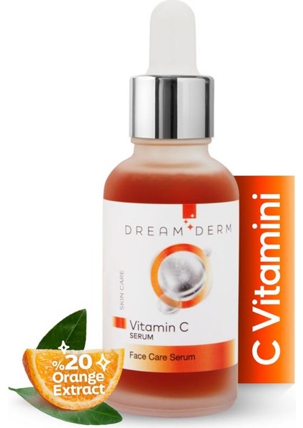 C Vitamini Serum - Aydınlatıcı ve Canlandırıcı %20 Orange Extract 30 ml