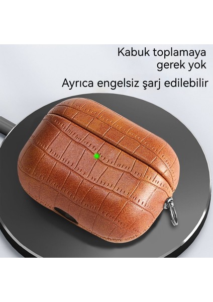 Timsah Deseni Için Airpods1/2 Nesil Bluetooth Kulaklık Seti (Yurt Dışından)