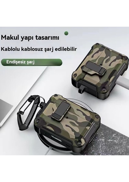 Airpods Pro2 Kılıfı Için Kamp Tarzı Anahtar Açma Kapağı (Yurt Dışından)
