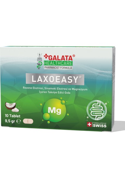 Laxoeasy Magnezyum,sinameki 10 Tablet