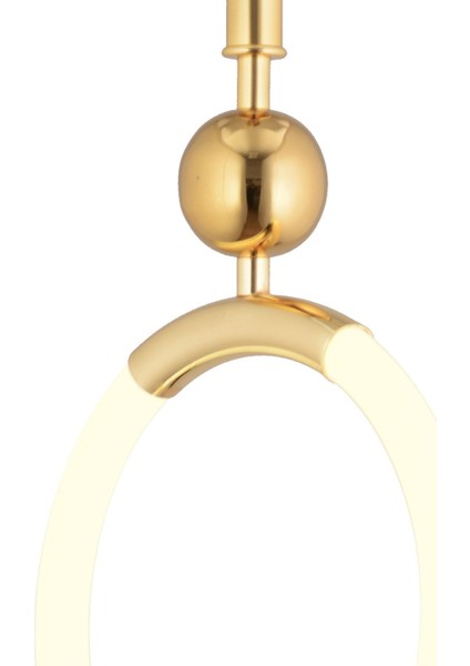 Struer Tekli Gold Ledli Modern Koridor, Yatak Odası Salon Sarkıt LED Avize indirimleri