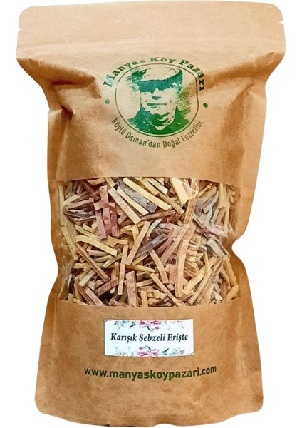 Karışık Sebzeli Yumurtalı Erişte 500gr