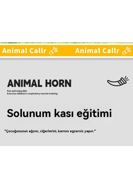 Korna Çalabilir 30 Çeşit Ses (Yurt Dışından)