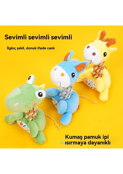 Köpek Seslendirme Büyük Köpek Evcil Hayvan Eğitici Peluş Oyuncak (Yurt Dışından)