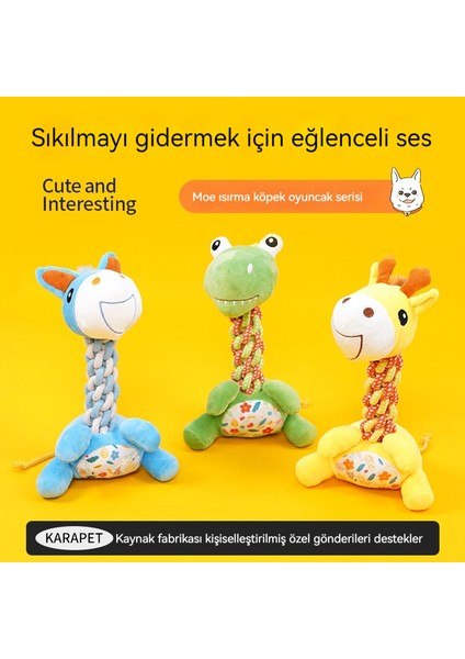 Köpek Seslendirme Büyük Köpek Evcil Hayvan Eğitici Peluş Oyuncak (Yurt Dışından)