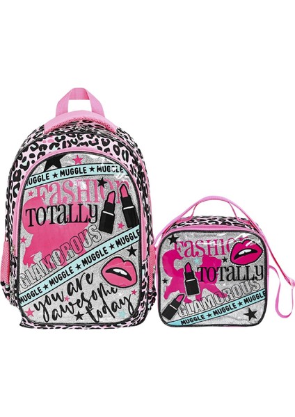 2 Bölmeli Fashion Totally Okul Çantası + Termoslu Beslenme Çantası + Kalemlik fiyatları