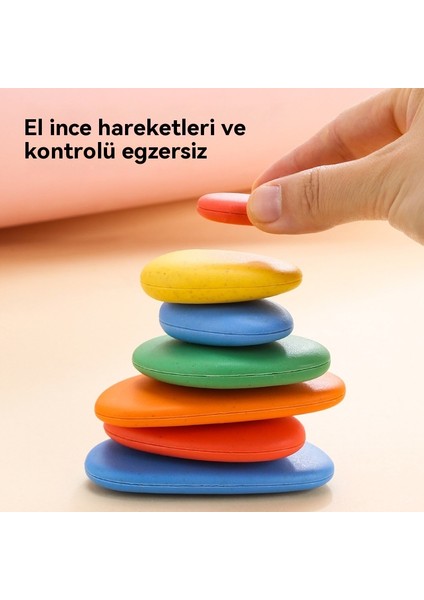98 Adet Gökkuşağı Çakıl Yığılmış Müzik Çocuk Eğitici Oyuncaklar (Yurt Dışından) fiyatları