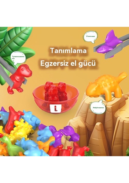59 Adet Paket Çocuk Gökkuşağı Sayma Yumuşak Tutkal Hayvan Oyuncak (Yurt Dışından)