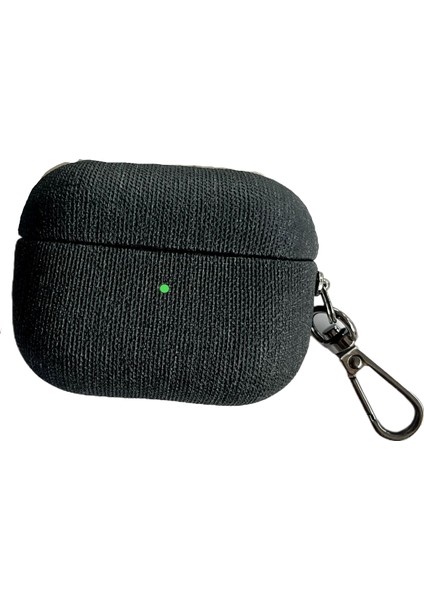Airpodspro2 Bluetooth Kulaklık Kılıfı Için Denim Pu Kayış Askısı (Yurt Dışından)