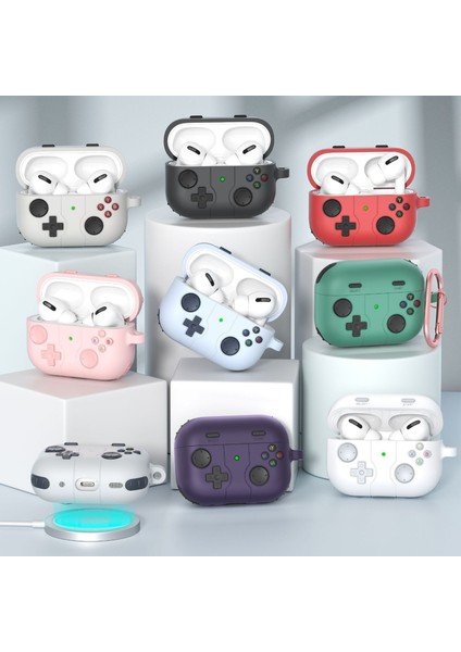 Retro Oyun Konsolu Airpods Için 1/2 Nesil Apple Kulaklık Kılıfı (Yurt Dışından)