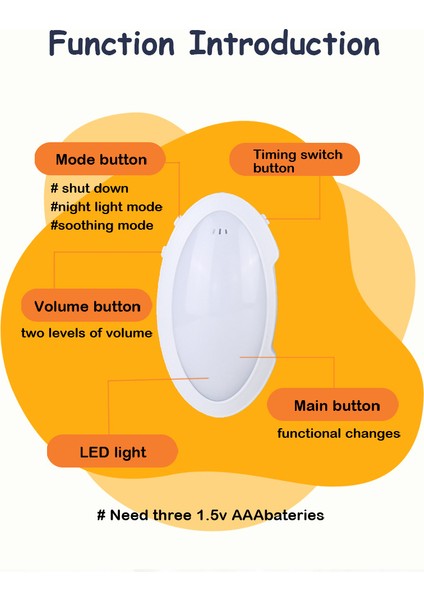 30 cm Yatıştırıcı Lamba Müzik Peluş Yatıştırıcı Oyuncak (Yurt Dışından) modelleri