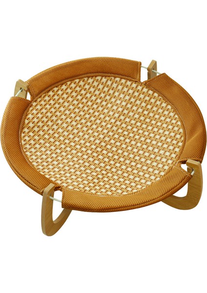 Yaz Aylarında Evcil Hayvanlar Için Gerçek Rattan Mat (Yurt Dışından)