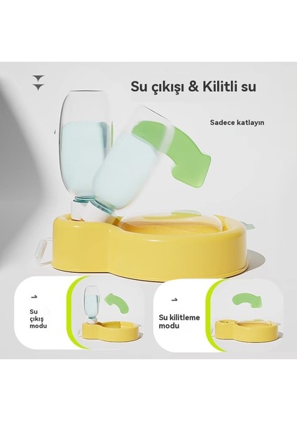 500ML Evcil Hayvan Eşliğinde Taşınabilir Içme Suyu Bardağı (Yurt Dışından)
