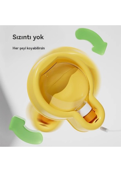 500ML Evcil Hayvan Eşliğinde Taşınabilir Içme Suyu Bardağı (Yurt Dışından)